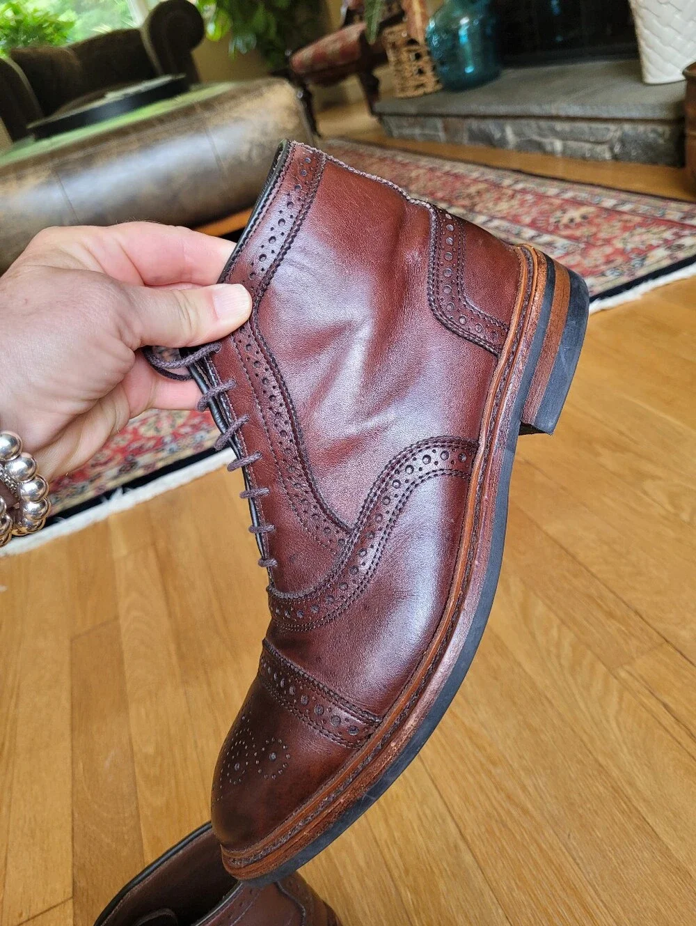 Allen Edmonds Hamillton Oxford Dress Boots 4327
